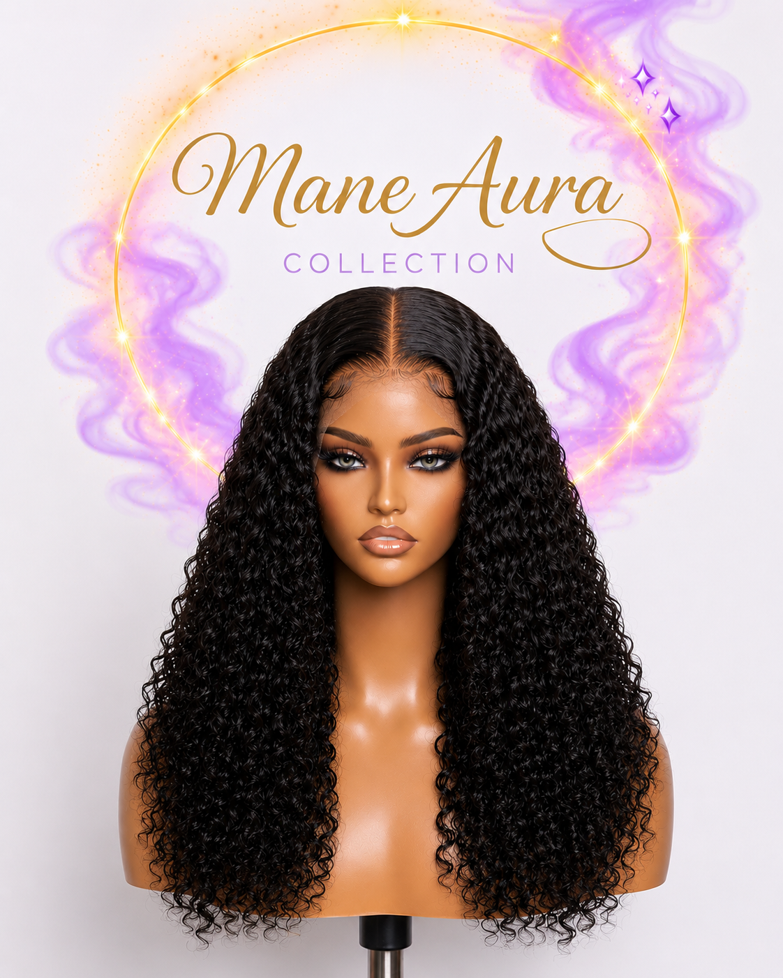 Burmese curly wig